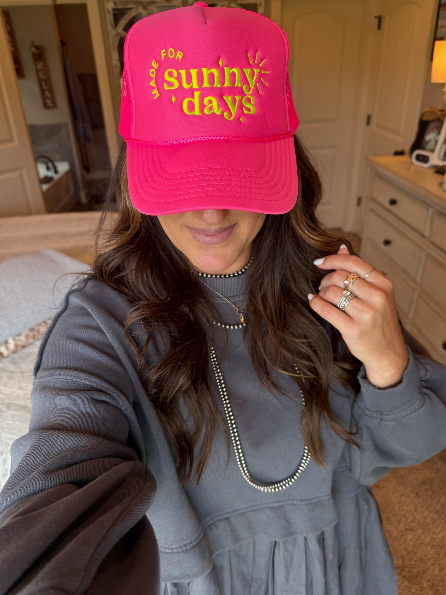 Sunny Days Trucker Hat