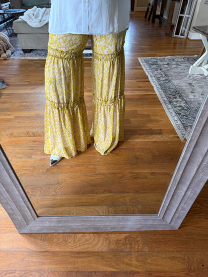 Tiered Palazzo Pant