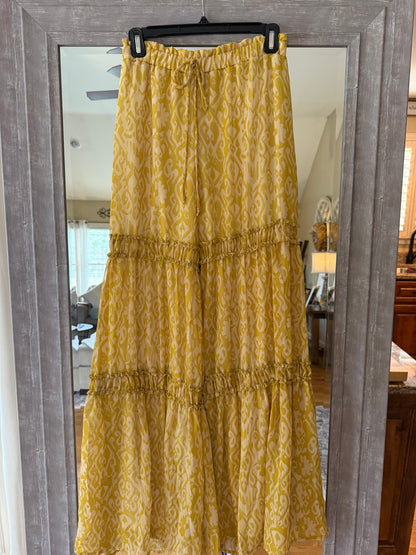 Tiered Palazzo Pant