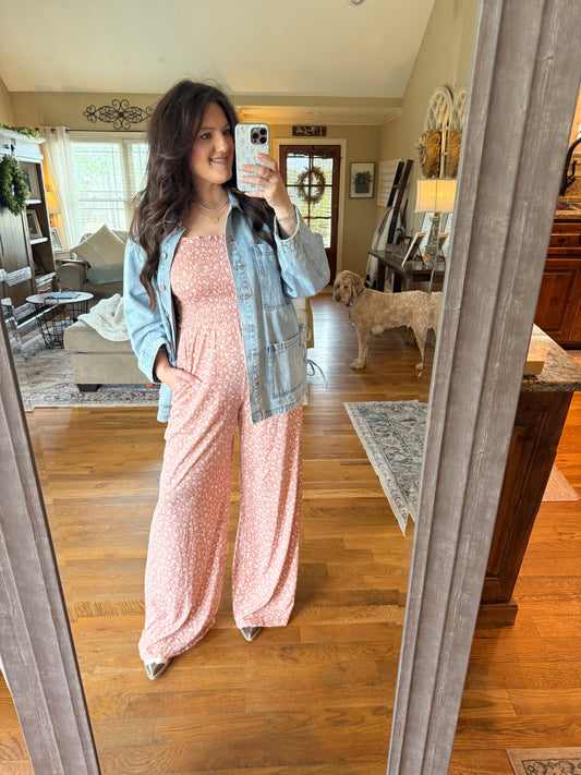 Floral Jumpsuit