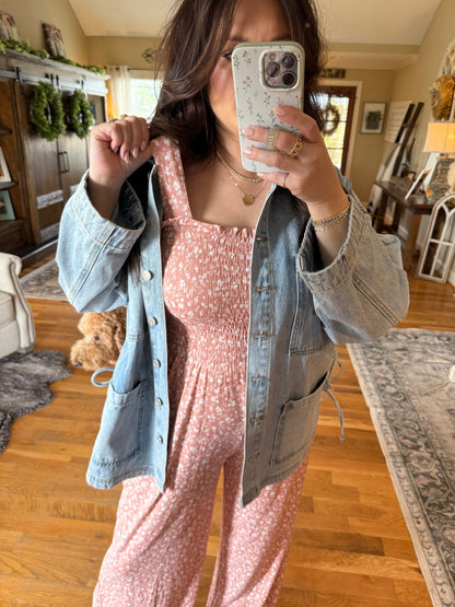 Floral Jumpsuit