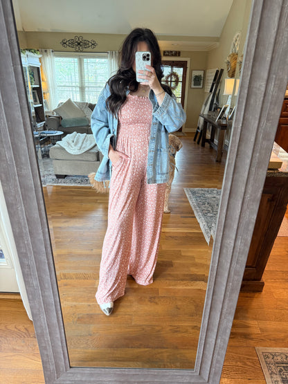 Floral Jumpsuit