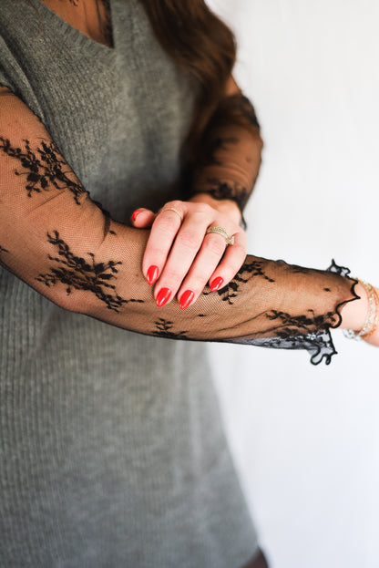 Lace Layering Top