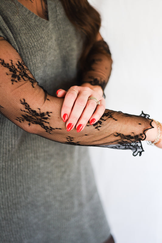 Lace Layering Top