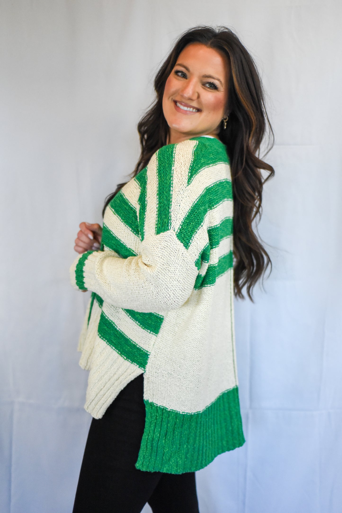 Stripe Cardigan