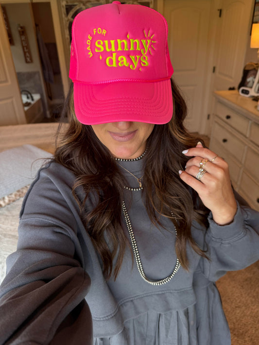 Sunny Days Trucker Hat